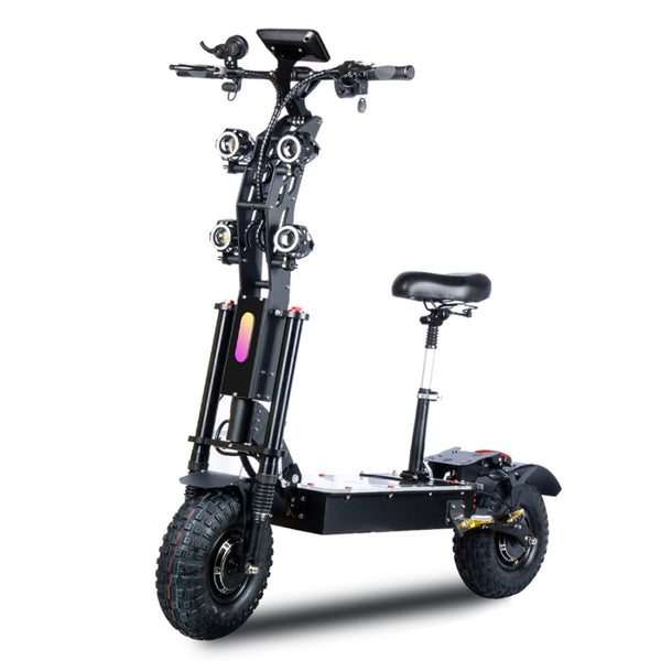 Toursor X14 Pro | Electric Scooter (E-Scooter) | Dual 5000W • 72V 40Ah Samsung Battery • 62 MPH • 13” Off-Road Tyres | Sold by Rydiqo®