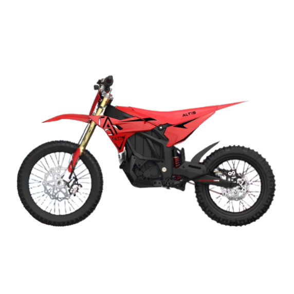 Altis Sigma | Electric Dirt Bike | 22kW • 97.2V 35Ah Samsung Battery • 75 MPH • 19”/19” Off-Road Wheels | Sold by Rydiqo®