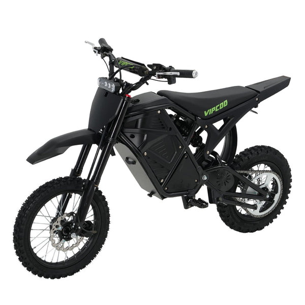 VIPCOO H3 | Electric Dirt Bike | 3500W Peak • 48V 23Ah • 37 MPH • 14”/12” Off-Road Tyres | Sold by Rydiqo®