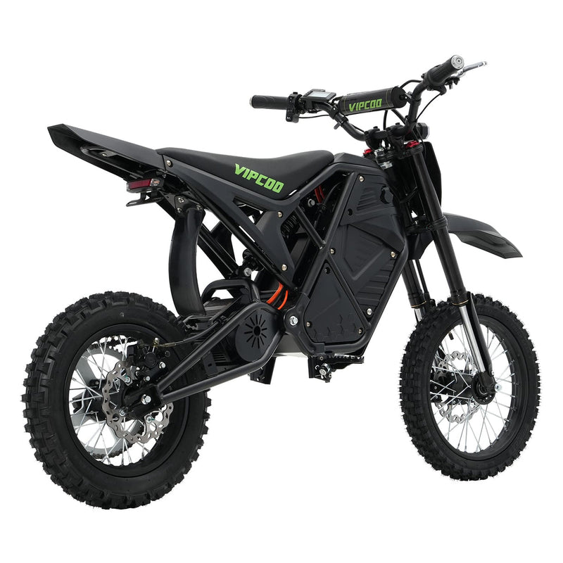 VIPCOO H3 | Electric Dirt Bike | 3500W Peak • 48V 23Ah • 37 MPH • 14”/12” Off-Road Tyres | Sold by Rydiqo®