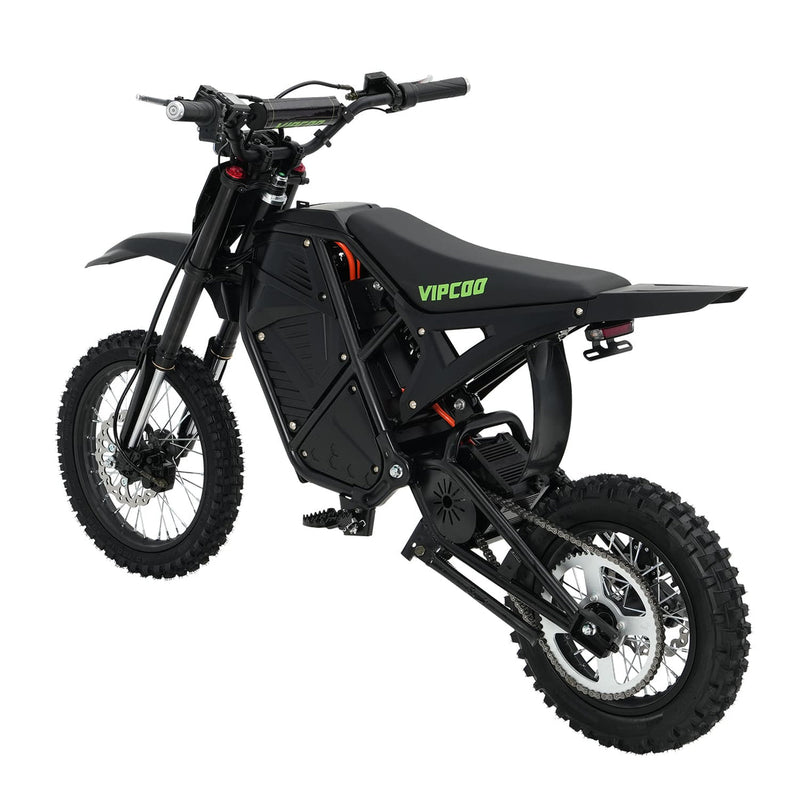 VIPCOO H3 | Electric Dirt Bike | 3500W Peak • 48V 23Ah • 37 MPH • 14”/12” Off-Road Tyres | Sold by Rydiqo®