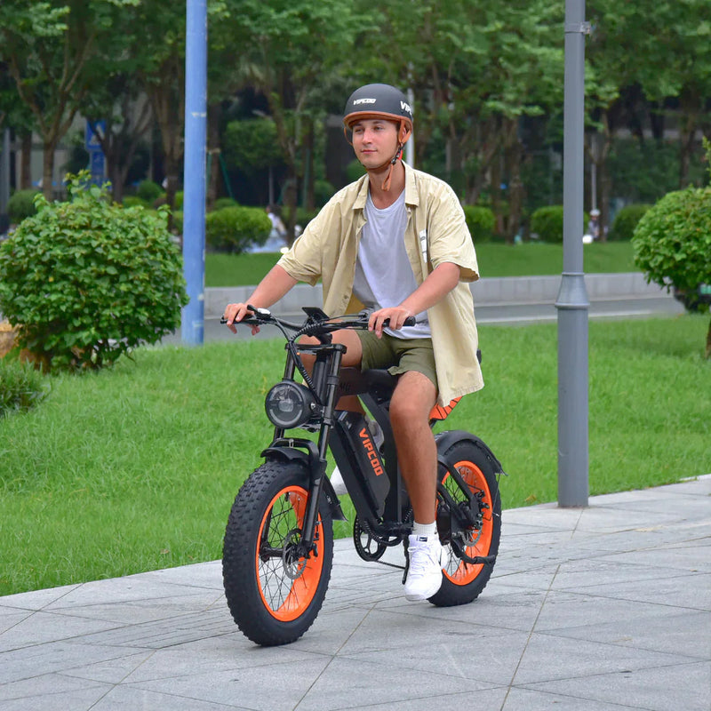 VIPCOO VM6 | Electric Bike (E-Bike) | 750W • 48V 18.2Ah • 25 MPH • 20×4.0 Fat Tyres | Sold by Rydiqo®