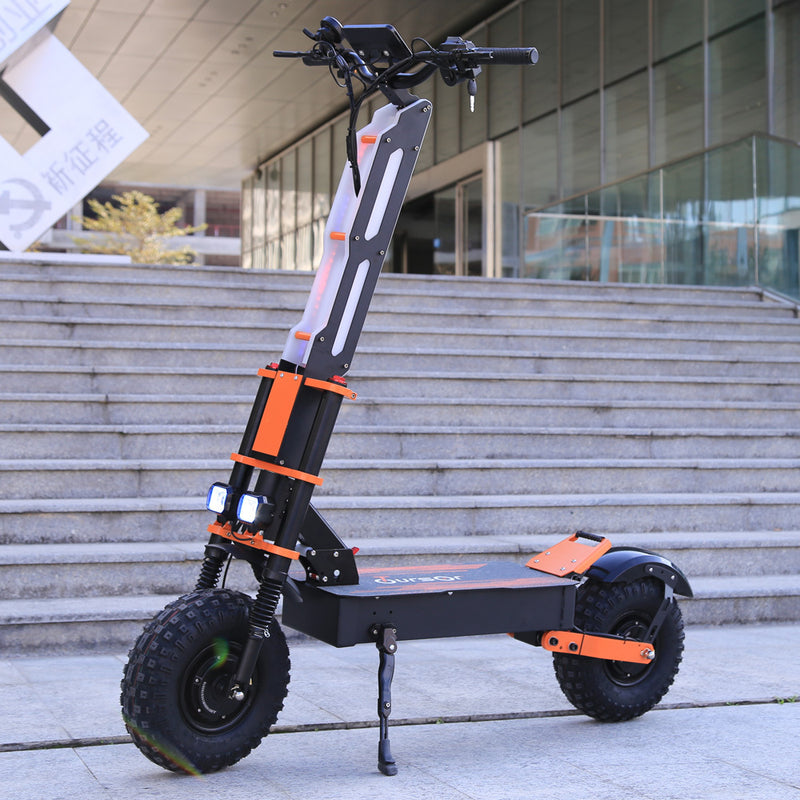 Toursor X8 Pro | Electric Scooter (E-Scooter) | 8000W • 60V 38.8Ah • 65 MPH • 11” Road Tyres | Sold by Rydiqo®