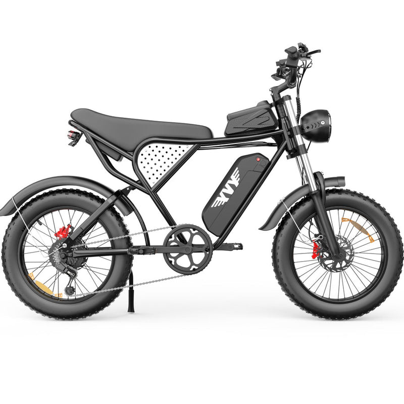 YVY C20 | Electric Bike (E-Bike) | 1500W • 48V 20Ah • 33 MPH • 20×4.0 Fat Tyres | Sold by Rydiqo®