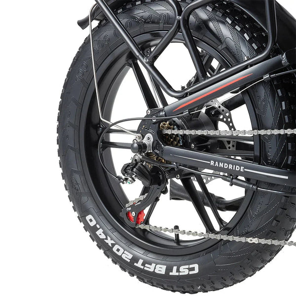 RANDRIDE YX20M-2 | Electric Bike (E-Bike) | 1000W×2 • 48V 20Ah • 28 MPH • 20" Fat Tyres | Sold by Rydiqo®