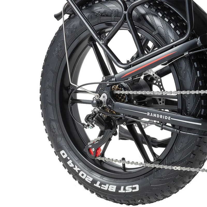 RANDRIDE YX20M-2 | Electric Bike (E-Bike) | 1000W×2 • 48V 20Ah • 28 MPH • 20" Fat Tyres | Sold by Rydiqo®
