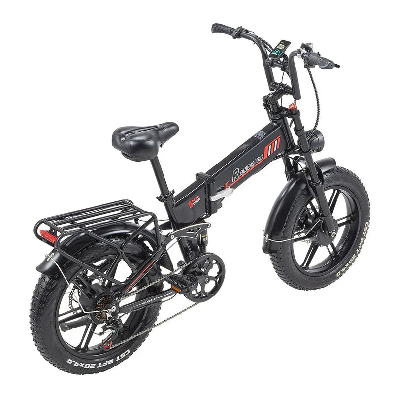 RANDRIDE YX20M-2 | Electric Bike (E-Bike) | 1000W×2 • 48V 20Ah • 28 MPH • 20" Fat Tyres | Sold by Rydiqo®