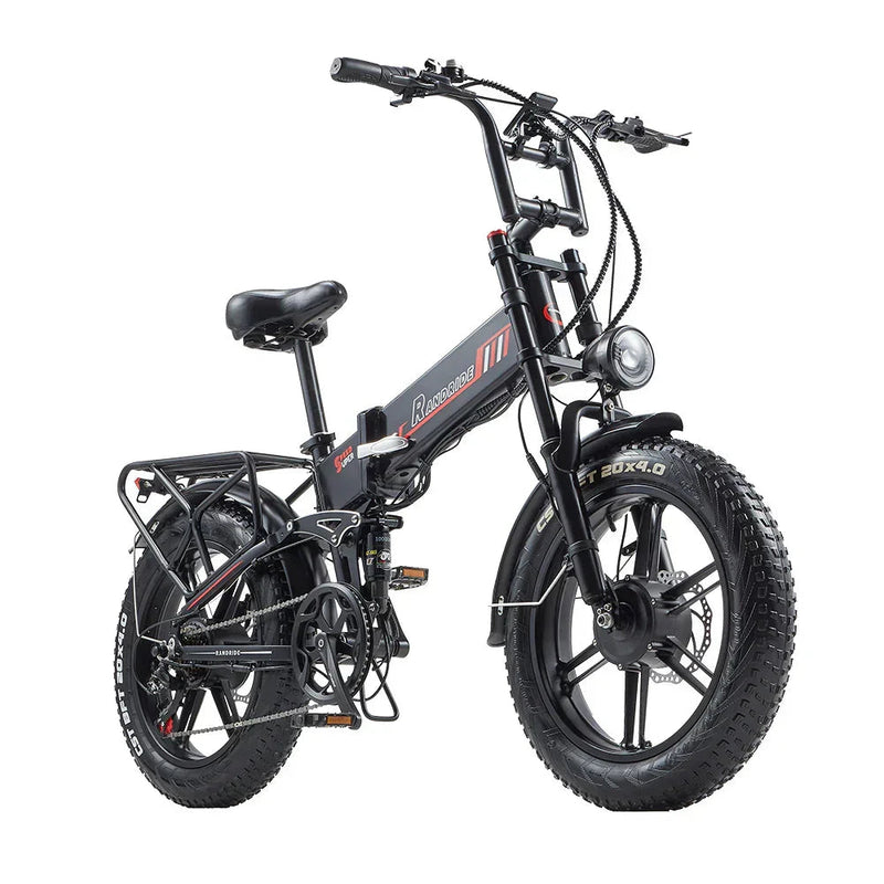 RANDRIDE YX20M-2 | Electric Bike (E-Bike) | 1000W×2 • 48V 20Ah • 28 MPH • 20" Fat Tyres | Sold by Rydiqo®