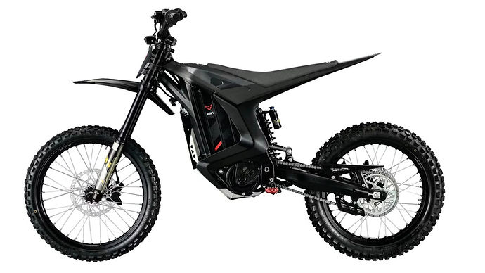 Arctic Leopard XE Pro S | Electric Dirt Bike | 20kW • 72V 55Ah Battery • 62 MPH • 19”/16” Off-Road Wheels | Sold by Rydiqo®