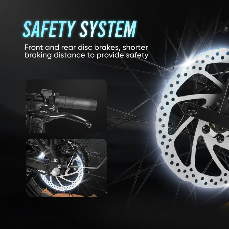 SAMEBIKE LOTDM200-II | Electric Bike (E-Bike) | 750W • 48V 13Ah Battery • 22 MPH • 20×4.0 Tyres | Sold by Rydiqo®