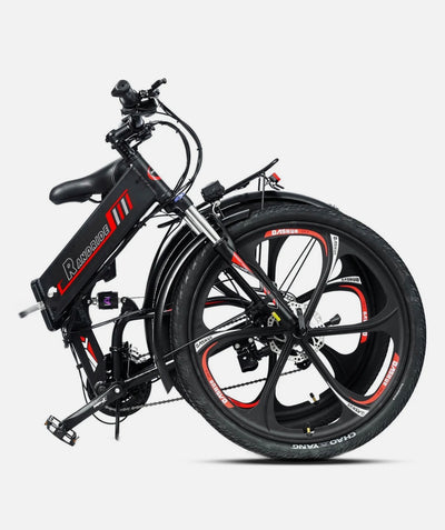 RANDRIDE 750W Ebike 26" Foldable Electric Bike 17AH Folding E Bikes for Adults