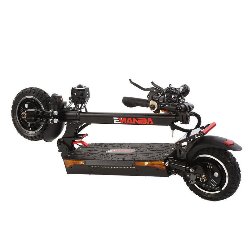 EMANBA X4 | Electric Scooter | 1600W Dual Motors • 48V 18Ah Battery • 34 MPH • 10” Off-Road Tyres | Sold by Rydiqo®
