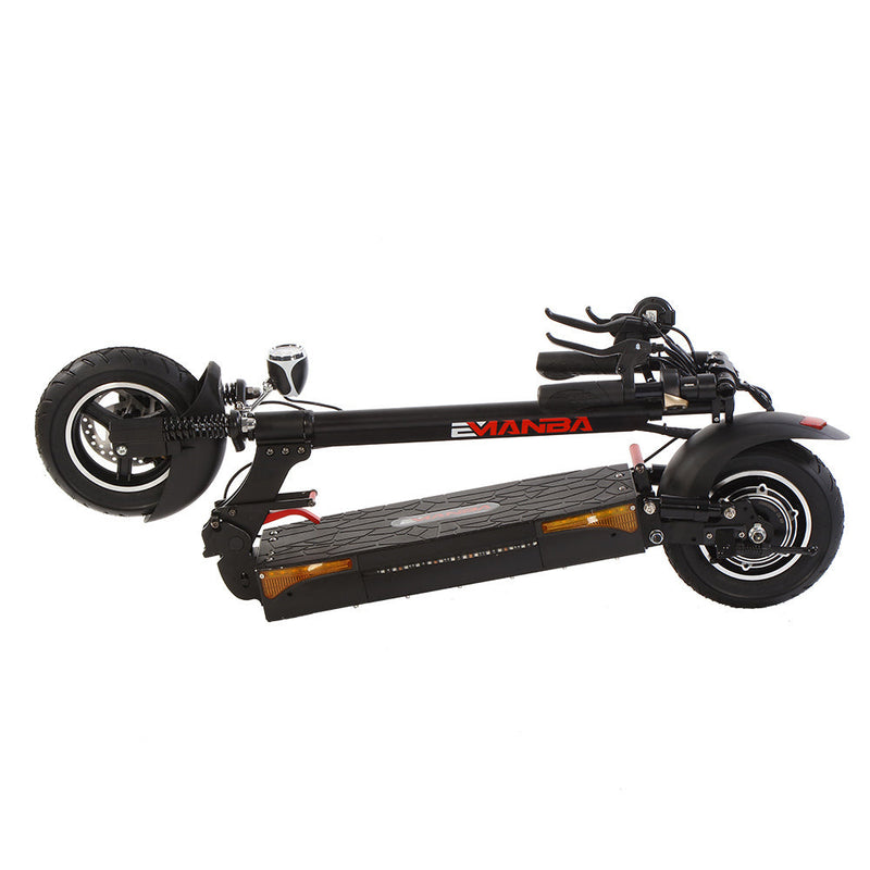 EMANBA L12 | Electric Scooter | 800W • 48V 13Ah Battery • 28 MPH • 10” Off-Road Tyres | Sold by Rydiqo®