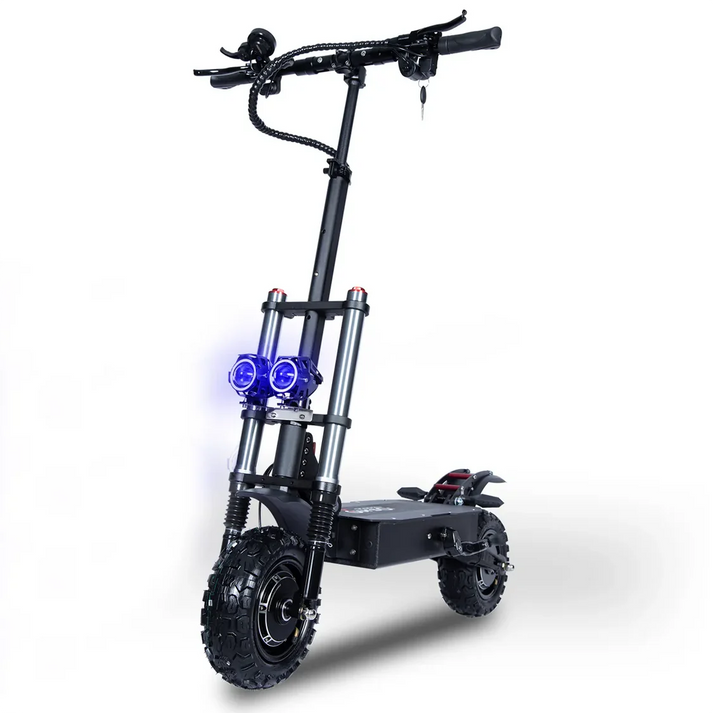 Toursor E5B | Electric Scooter (E-Scooter) | 6000W • 60V 40Ah • 53 MPH • 11” City Road Tyres | Sold by Rydiqo®
