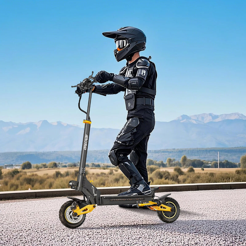 iENYRID ES1 | Electric Scooter | 2400W Dual Motor • 48V 20.8Ah • 40 MPH • 10” Tyres | Sold by Rydiqo®