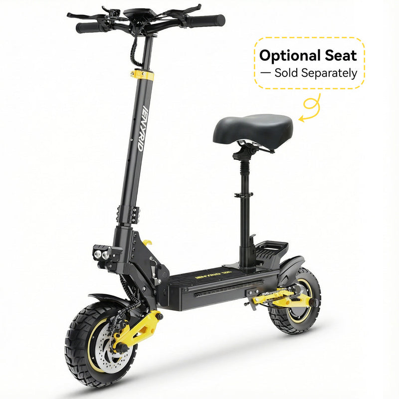 iENYRID ES1 | Electric Scooter | 2400W Dual Motor • 48V 20.8Ah • 40 MPH • 10” Tyres | Sold by Rydiqo®