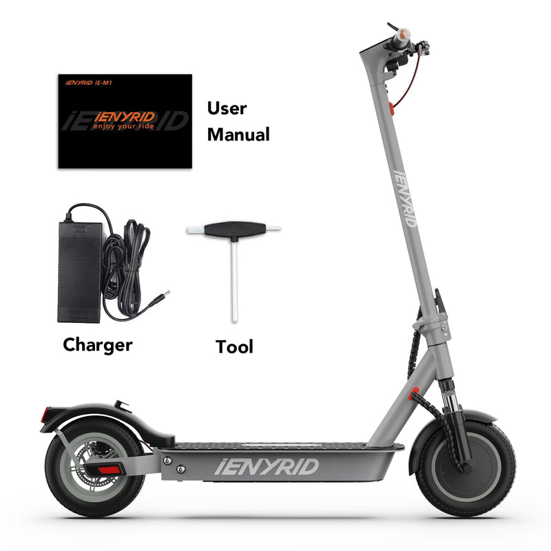 iENYRID M1 | Electric Scooter | 500W • 36V 12.5Ah • 22 MPH • 10” Tyres | Sold by Rydiqo®