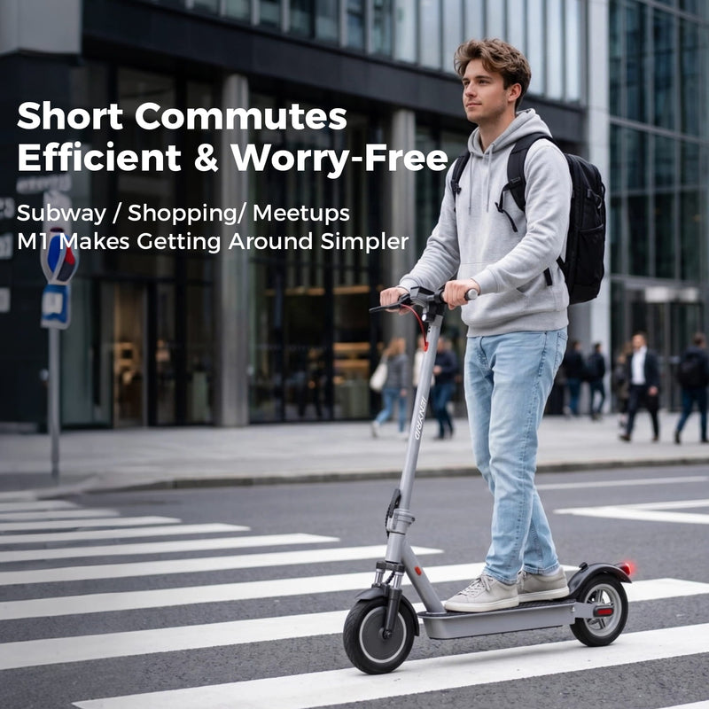 iENYRID M1 | Electric Scooter | 500W • 36V 12.5Ah • 22 MPH • 10” Tyres | Sold by Rydiqo®