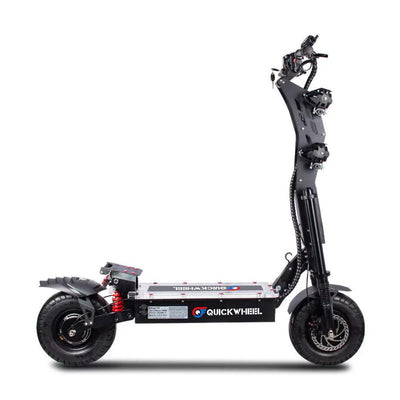 Quickwheel VIPER 10000W | Electric Scooter (E-Scooter) | 10000W • 60V 50Ah • 53 MPH • 13″ Tires | Sold by Rydiqo®