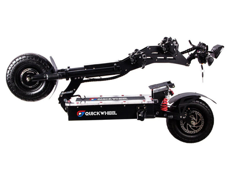Quickwheel VIPER electric scooter folded