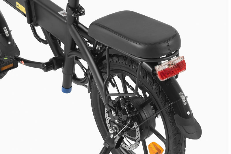 DYU A1F Pro 16" Folding Electric Bike | 250W | 36V 7.5Ah | 25km/h | Black