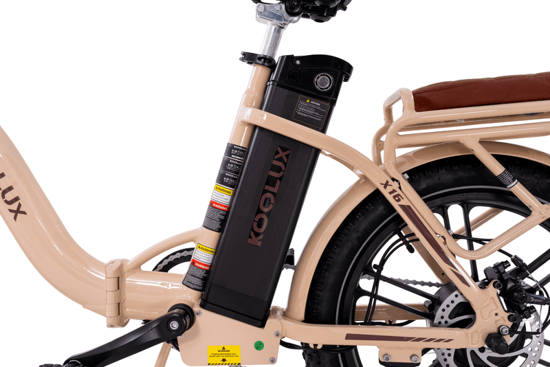 KOOLUX X16 | Electric Bike (E-Bike) | 500W • 48V 15.6Ah • 28 MPH • 20×3.0 Tyres | Sold by Rydiqo®