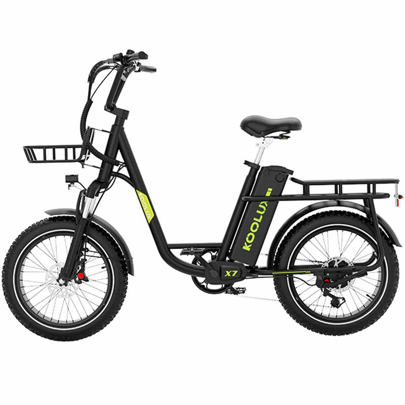 KOOLUX X7 | Electric Bike (E-Bike) | 750W • 48V 25Ah • 28 MPH • 20×4.0 Tyres | Sold by Rydiqo®