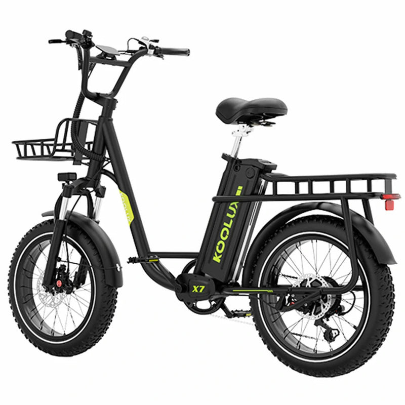KOOLUX X7 | Electric Bike (E-Bike) | 750W • 48V 25Ah • 28 MPH • 20×4.0 Tyres | Sold by Rydiqo®