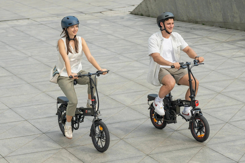 DYU A1F Pro 16" Folding Electric Bike | 250W | 36V 7.5Ah | 25km/h | Black