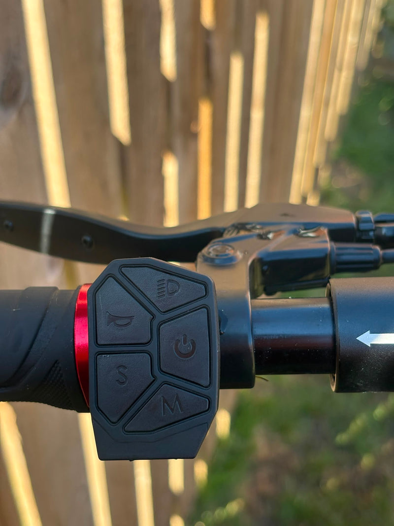The iScooter iX3 is an 800W, off-road hybrid electric scooter