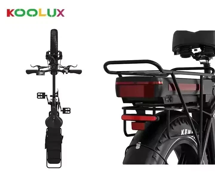 KOOLUX X11S | Electric Bike (E-Bike) | 750W • 48V 13+10.4Ah • 28 MPH • 20×4.0 Tyres | Sold by Rydiqo®