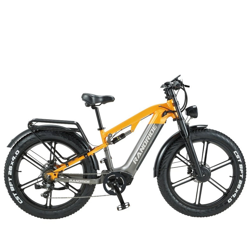RANDRIDE YX80M-2 | Electric Bike (E-Bike) | 1000W×2 • 48V 20Ah • 28 MPH • 26" Fat Tyres | Sold by Rydiqo®