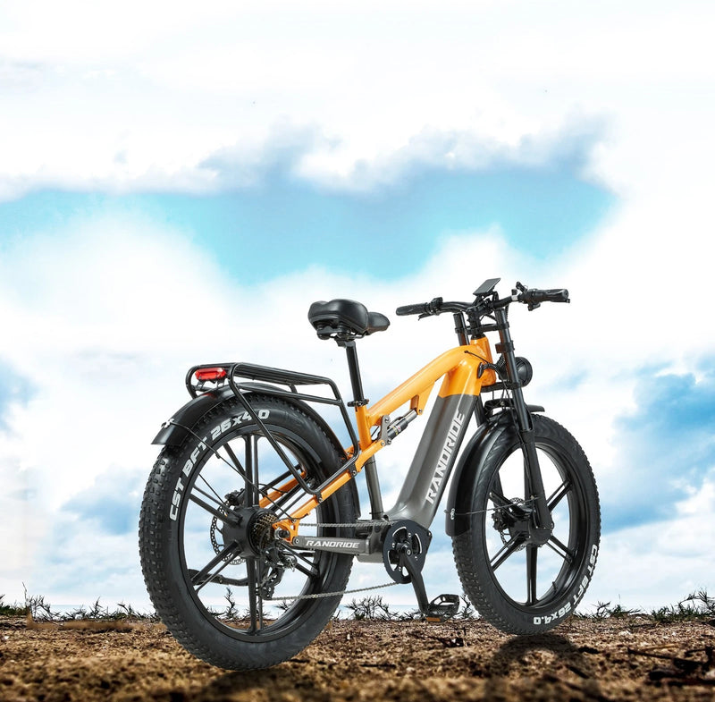 RANDRIDE YX80M-2 | Electric Bike (E-Bike) | 1000W×2 • 48V 20Ah • 28 MPH • 26" Fat Tyres | Sold by Rydiqo®