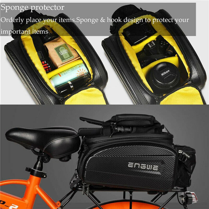 Rydiqo® × ENGWE | 35L Storage Bundle | ENGWE 35L Rear Rack Waterproof Bag • Heavy-Duty Lock • Secure Phone Mount