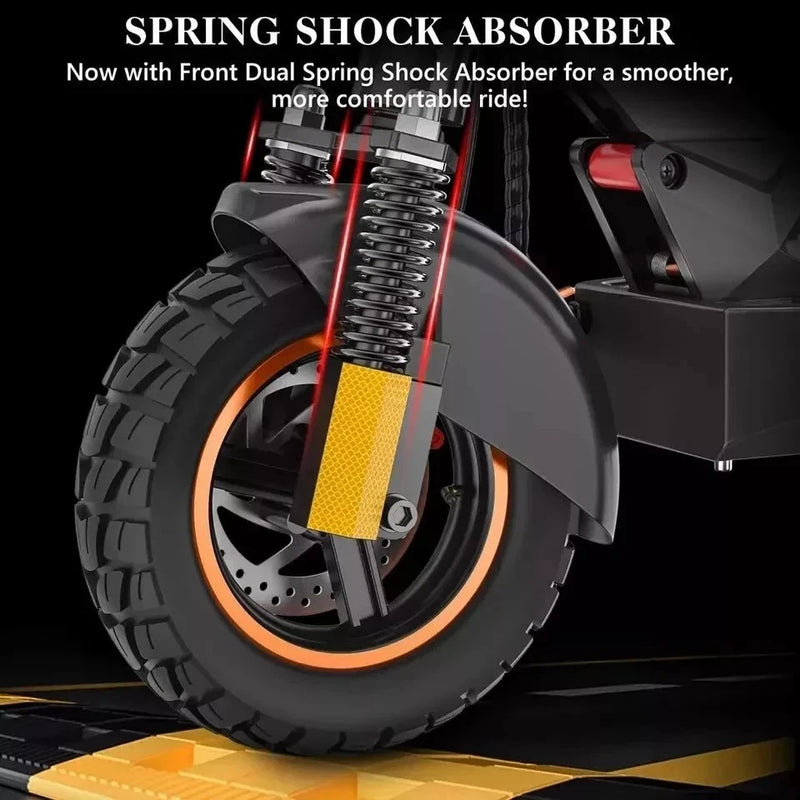 iENYRID M4 Pro S+ (2024) | Electric Scooter | 800W • 48V 12.5Ah • 28 MPH • 10” Pneumatic Tyres • Seat Included | Sold by Rydiqo®