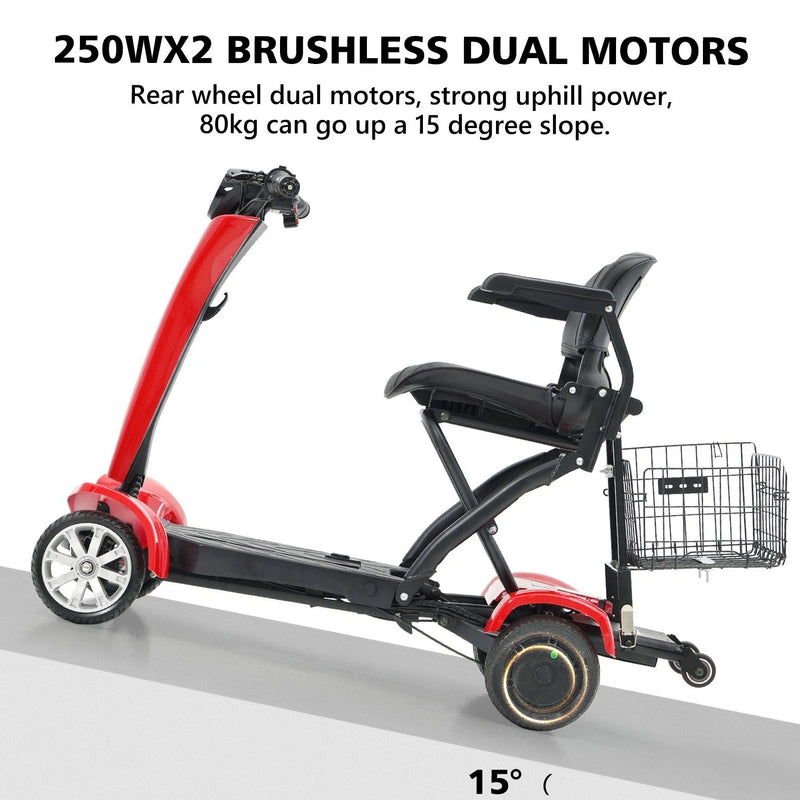 Hidoes P1 | Mobility Scooter | 500W Dual Motor • 36V 13Ah • 11 MPH • 10” Tyres | Sold by Rydiqo®