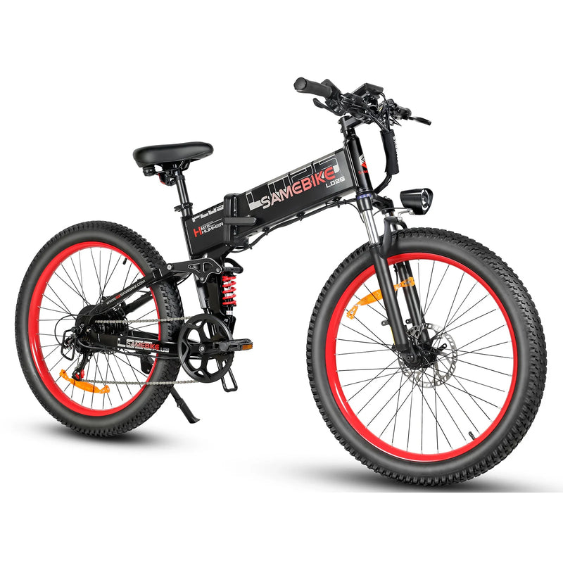 SAMEBIKE LO26 Plus | Electric Bike (E-Bike) | 1000W • 48V 15Ah Battery • 28 MPH • 26×3.0 Tyres | Sold by Rydiqo®