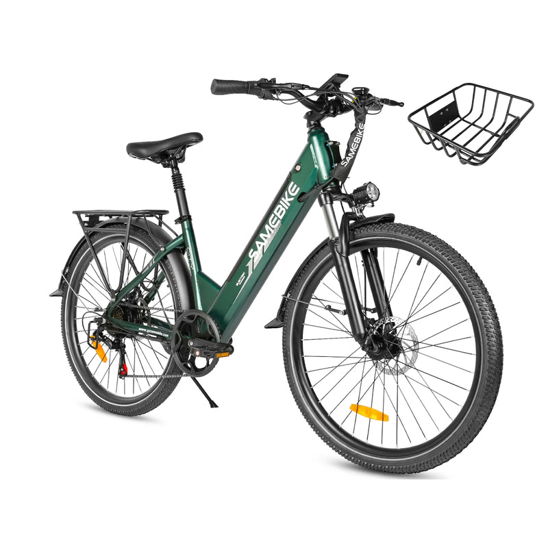 SAMEBIKE RS-A01 Pro-T | Electric Bike (E-Bike) | 500W • 36V 15Ah Battery • 22 MPH • 26×2.125 Tyres | Sold by Rydiqo®