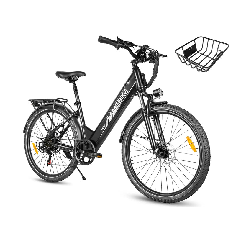 SAMEBIKE RS-A01 Pro-T | Electric Bike (E-Bike) | 500W • 36V 15Ah Battery • 22 MPH • 26×2.125 Tyres | Sold by Rydiqo®