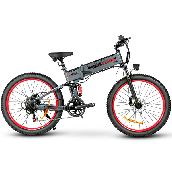 SAMEBIKE LO26 Plus | Electric Bike (E-Bike) | 1000W • 48V 15Ah Battery • 28 MPH • 26×3.0 Tyres | Sold by Rydiqo®