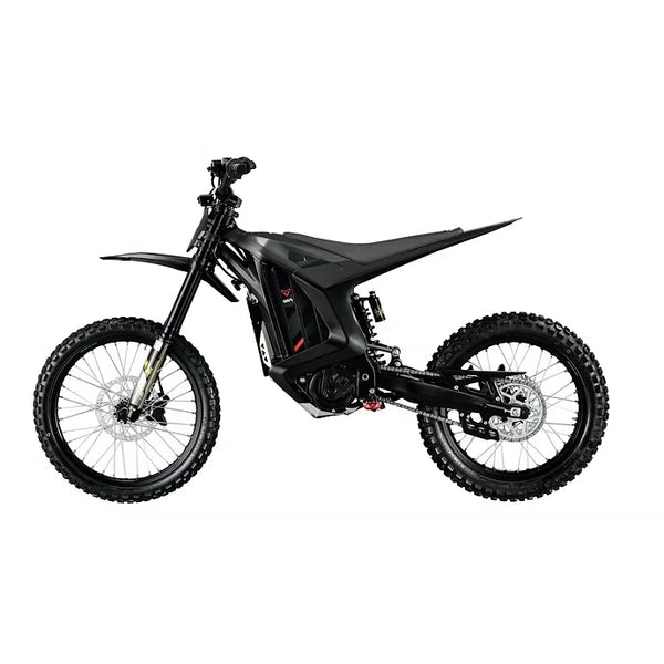Arctic Leopard XE Pro S | Electric Dirt Bike | 20kW • 72V 55Ah Battery • 62 MPH • 19”/16” Off-Road Wheels | Sold by Rydiqo®