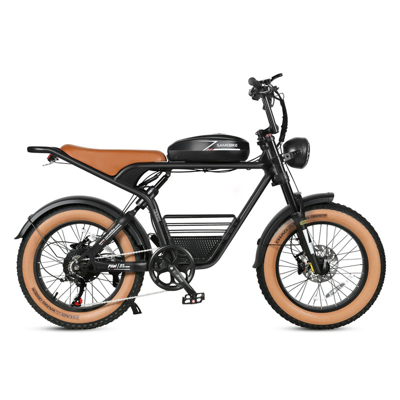 SAMEBIKE M20 | Electric Bike (E-Bike) | 1000W • 48V 16Ah Battery • 28 MPH • 20×4.0 Fat Tyres | Sold by Rydiqo®