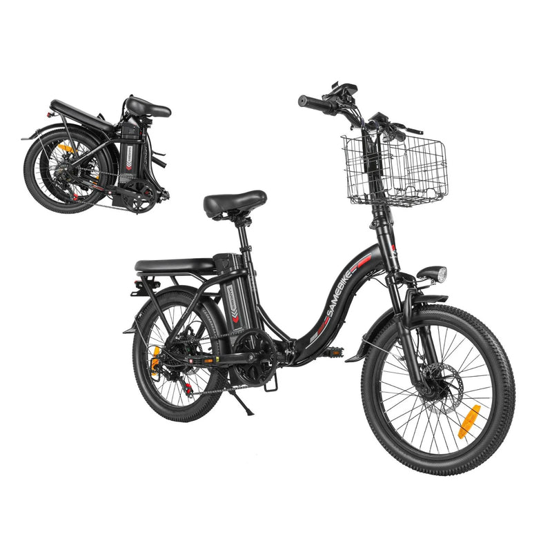 SAMEBIKE CY20 | Electric Bike (E-Bike) | 350W • 36V 12Ah Battery • 16 MPH • 20×2.35 Tyres | Sold by Rydiqo®