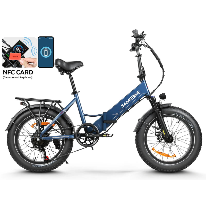 SAMEBIKE LOTDM200-II | Electric Bike (E-Bike) | 750W • 48V 13Ah Battery • 22 MPH • 20×4.0 Tyres | Sold by Rydiqo®