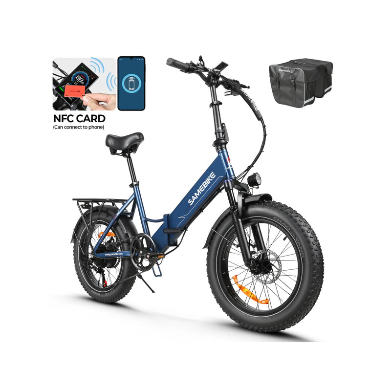SAMEBIKE LOTDM200-II | Electric Bike (E-Bike) | 750W • 48V 13Ah Battery • 22 MPH • 20×4.0 Tyres | Sold by Rydiqo®