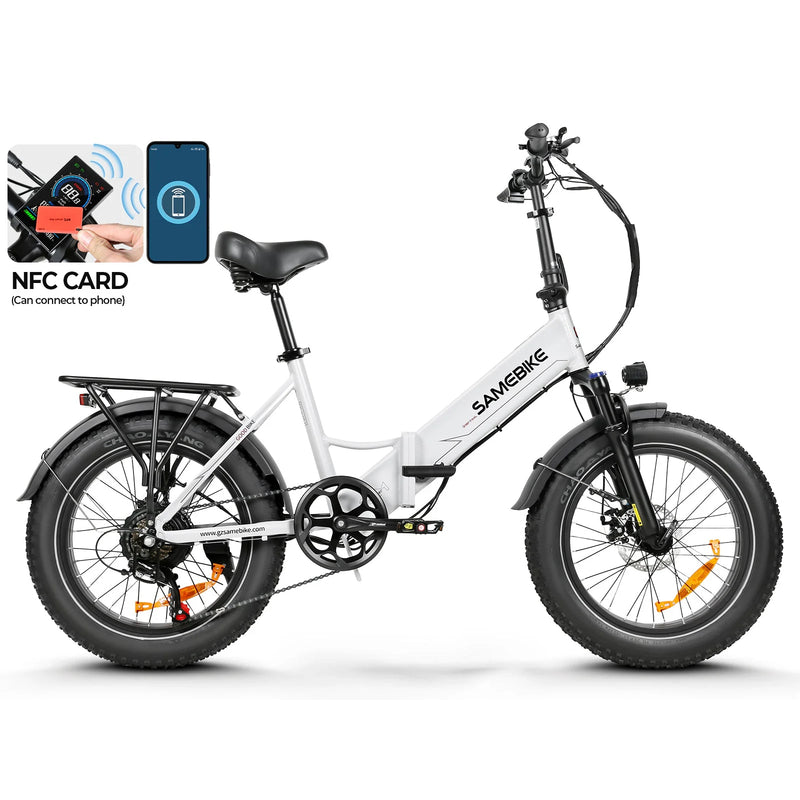 SAMEBIKE LOTDM200-II | Electric Bike (E-Bike) | 750W • 48V 13Ah Battery • 22 MPH • 20×4.0 Tyres | Sold by Rydiqo®