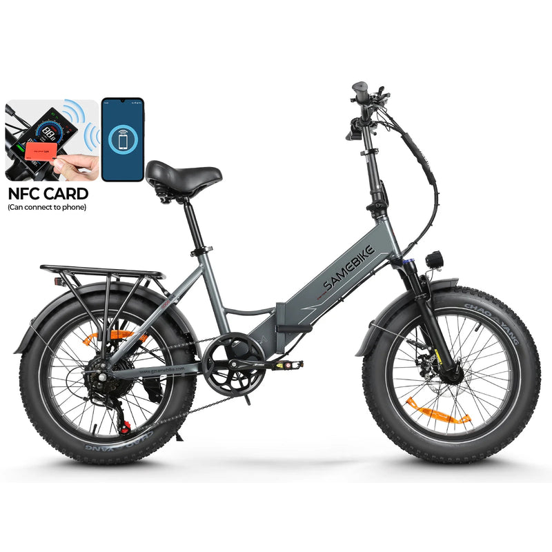 SAMEBIKE LOTDM200-II | Electric Bike (E-Bike) | 750W • 48V 13Ah Battery • 22 MPH • 20×4.0 Tyres | Sold by Rydiqo®