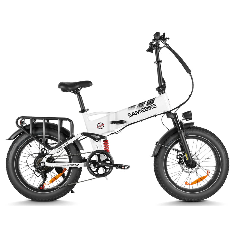 SAMEBIKE RS-A02 Pro | Electric Bike (E-Bike) | 250W • 48V 15Ah Battery • 15.5 MPH • 20×4.0 Tyres | Sold by Rydiqo®