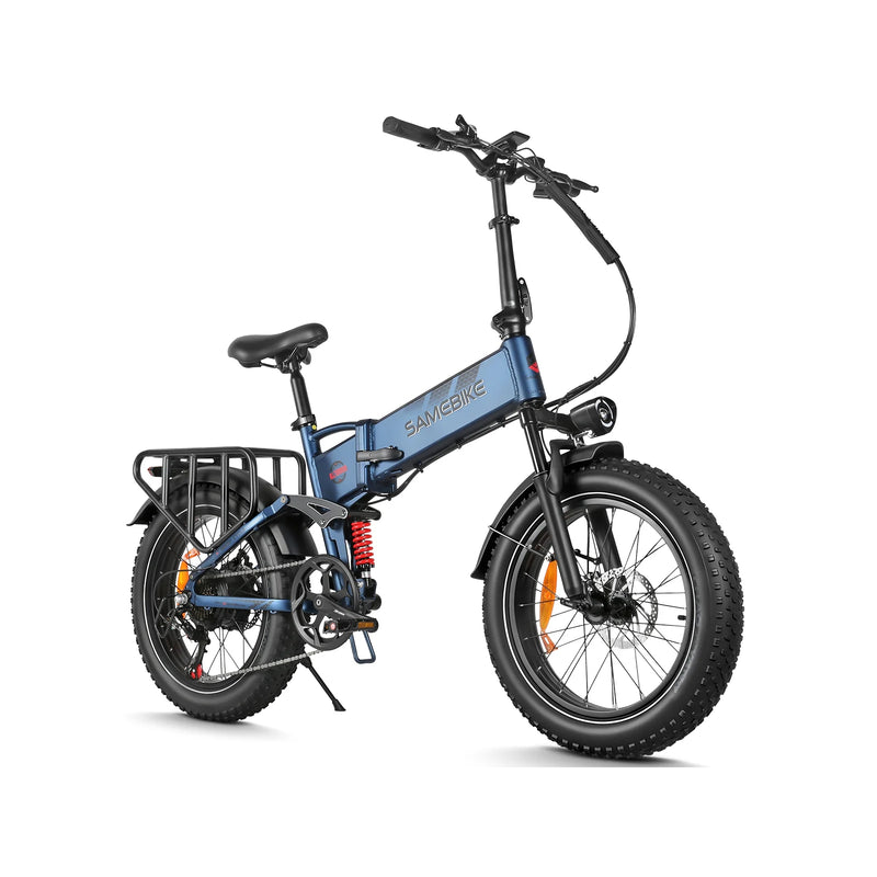 SAMEBIKE RS-A02 Pro | Electric Bike (E-Bike) | 250W • 48V 15Ah Battery • 15.5 MPH • 20×4.0 Tyres | Sold by Rydiqo®