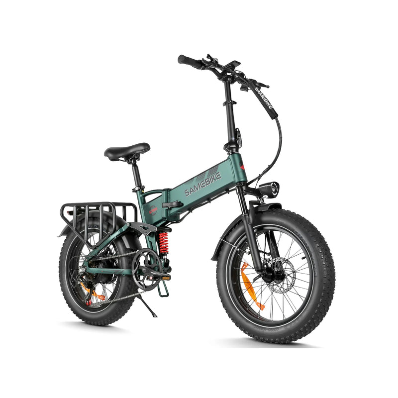 SAMEBIKE RS-A02 Pro | Electric Bike (E-Bike) | 250W • 48V 15Ah Battery • 15.5 MPH • 20×4.0 Tyres | Sold by Rydiqo®